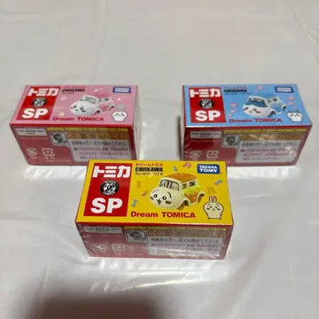 미개봉 새상품 토미카 치이카와 (먼작귀), 하치와레, 토끼 3종 세트