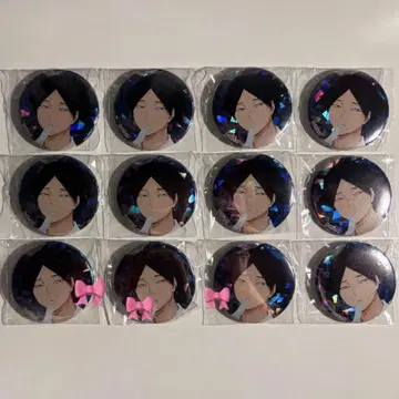 하이큐!! 이타다키마스 홀로그램 캔뱃지 스나 린타로 미개봉 새상품