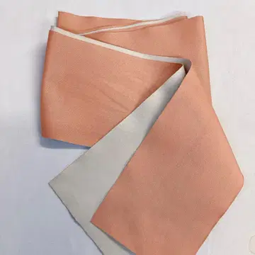 반폭 오비 유카타 오비 폴리에스테르 바이컬러 기모노 051t