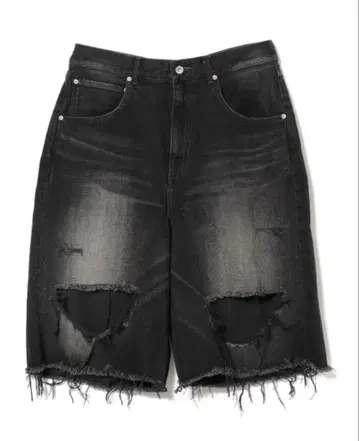 BEAMS FUTURE ARCHIVE /CRUSH DENIM SHORTS