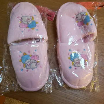 키키라라 플리스 슬리퍼 2족 세트