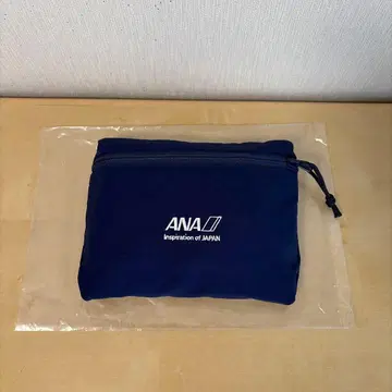ANA 오리지널 포켓터블 보스턴 백 네이비 새상품 에어라인 굿즈