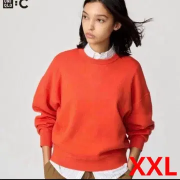UNIQLO:C 유니클로 스무스 코튼 크루넥 스웨터 XXL