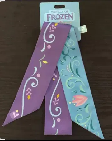 공식 홍콩 디즈니 겨울왕국 스카프 덤 포함