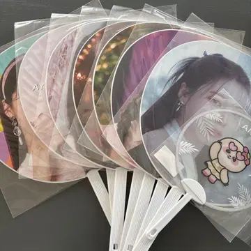 NiziU 아야카 부채 8개 세트