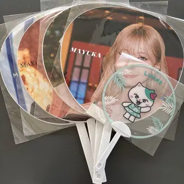 NiziU 마유카 부채 5장 세트