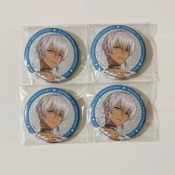 니지산지 8th Anniversary 글리터 캔뱃지 이브라힘 4개