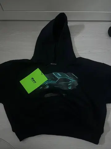 Sex oops 여성용 짧은 기장 후디