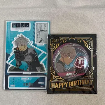 괴수 8호 이치카와 레노 생일 명장면 디오라마 피규어 캔뱃지 2022