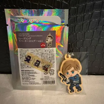 캡콤 스토어 바이오하자드 30th 러버 키링 레온