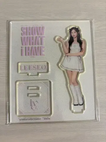 미개봉 IVE 아크릴 스탠드 LEESEO 라이브 의상ver 이서