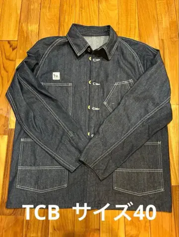 TCB Jeans 커버올 사이즈 40 데님