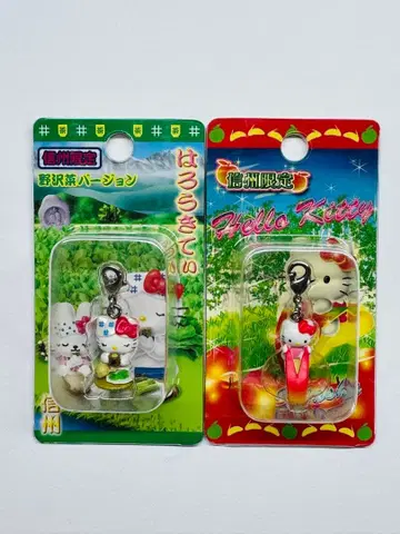 지역 한정 키티 지퍼 마스코트 신슈 한정판