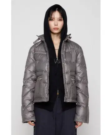 LAGUAGEM LIGHT COMPACTDOWN 다운 자켓 실버