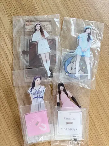 [미개봉 새상품] NiziU 아야카 아크릴 스탠드 세트 미개봉