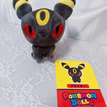 포켓몬돌즈 블래키 봉제 인형 촉촉 마스코트 택 포함