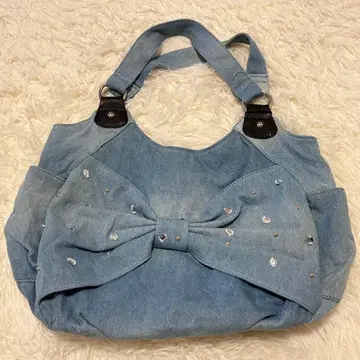 리본 핸드백 아마로리 히메 스타일 히메 갸루 y2k