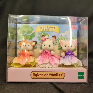 에포크사 실바니안 패밀리 아기 트리오 (꽃 드레스)