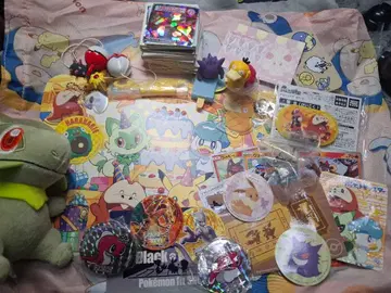 포켓몬 캐릭터 굿즈 세트 포켓몬 씰 포켓몬 카드 봉제 인형