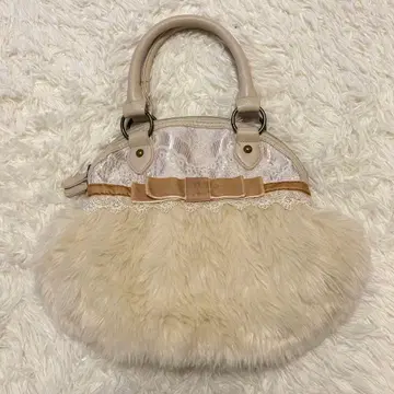 미사용 새상품 axes femme 리본 레이스 핸드백 y2k 모리걸