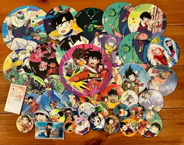 드래곤볼 Z 손오반&피콜로 딱지 40장 이상 레트로 당시 물품