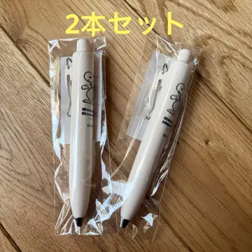 스누피 뮤지엄 유니볼 원 P 볼펜 2세트