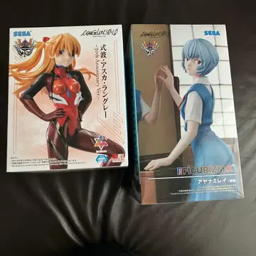 에반게리온 아야나미 레이 아스카 랑그레이 2체 세트