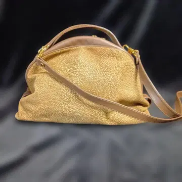 빈티지 BORBONESE 밴딩 백 숄더 벨트 포함