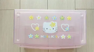 희귀 레어 HelloKitty 헬로키티 카오하나 수납 케이스 소 산리오