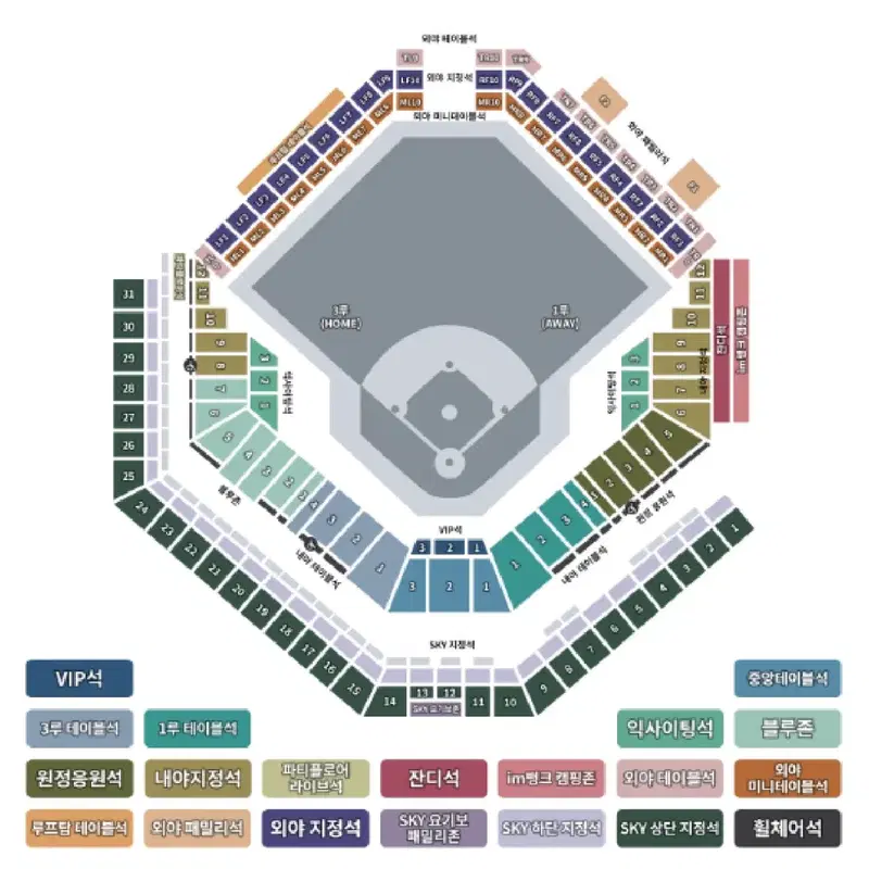 클래식 시리즈! 삼성vs롯데 7/17, 19 금, 일 블루존, 3루 지정석4연석 6연석