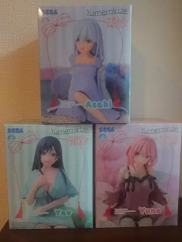 SEGA 유메미리즈 피규어 세트 아사히 야에 유나