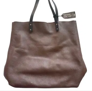 GAP 소가죽 토트백 브라운 소가죽 카우레더 토트백 남녀 공용