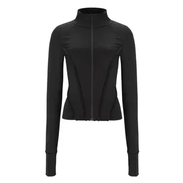 Bohemian seoul track high neck zip-up