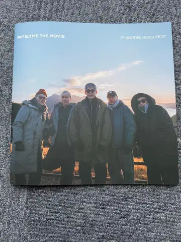 RIP SLYME 영화 GREATEST MEMORY 팜플렛