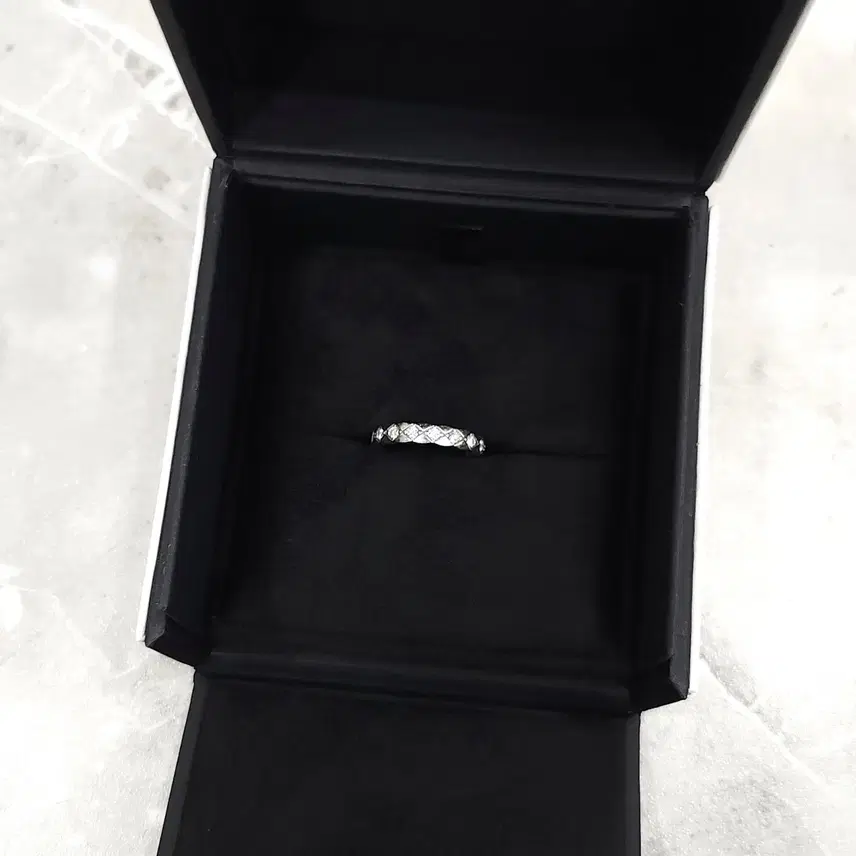 샤넬 다이아 코코크러쉬 18K 화이트골드 링 47호 J11871 사진 4