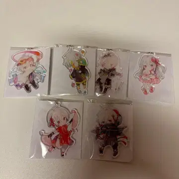 마후마후 중국 한정판 아크릴 키링