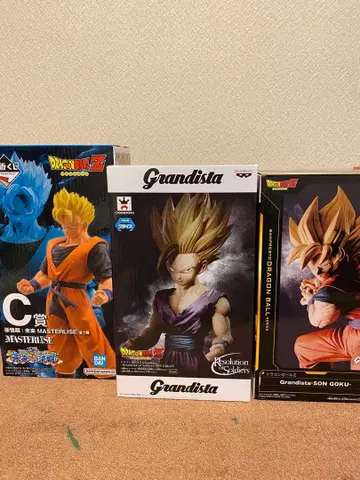 grandista 제일복권 피규어 세트 드래곤볼 손오공 손오반