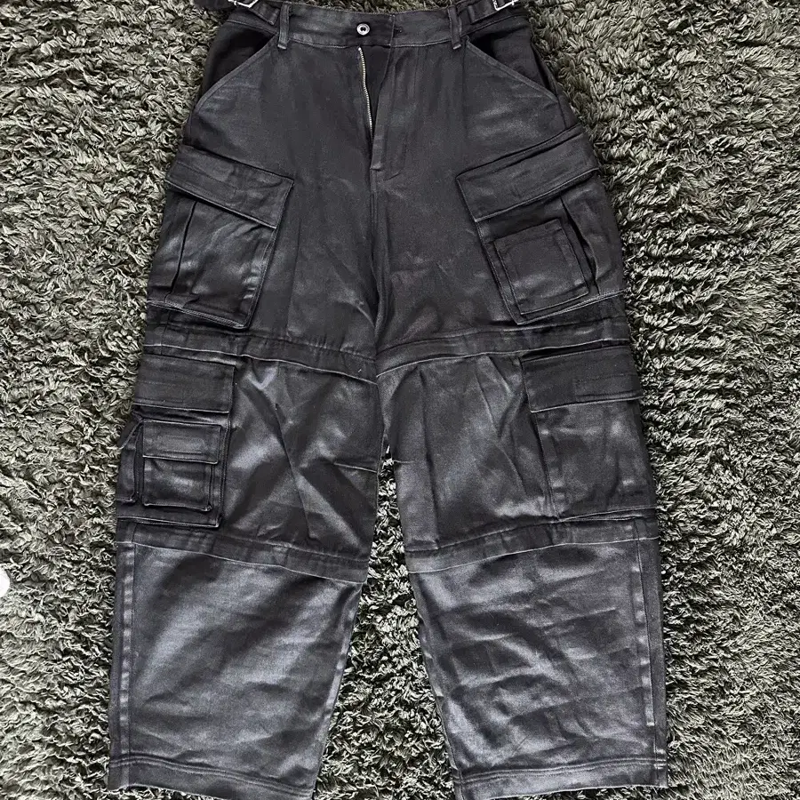 2] Project GR Convertible Tactical Cargo Pants Black on Bunjang