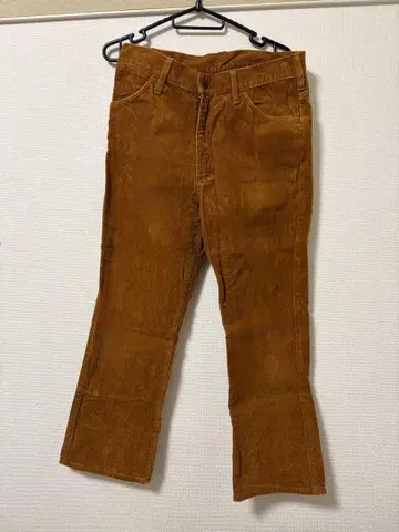 Wrangler 브라운 플레어 청바지 S