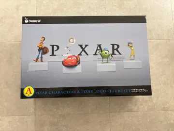 새상품급 A상 PIXAR 캐릭터 피규어 세트 픽사 로고 피규어