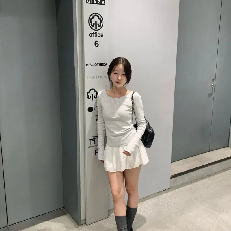 (실사ㅇ)플레뜨 버튼티 flette