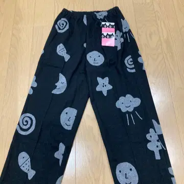 아츠코 마츠모토 블랙 룸웨어 팬츠만