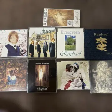비주얼계 Raphael CD 묶음 판매