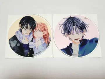 봄의 폭풍과 몬스터 카페 아크릴 코스터