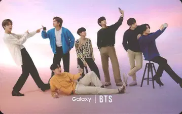 BTS 입장 혜택 집합 SAMSUNG Galaxy 하라주쿠