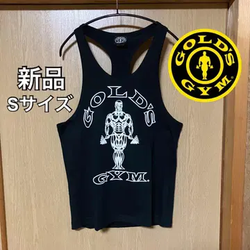 [탱크탑] 골드짐 블랙 S 미사용 새상품