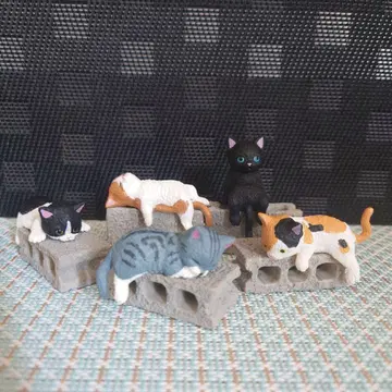 후치야스미 냥코 2 전 5종 컴플리트 고양이