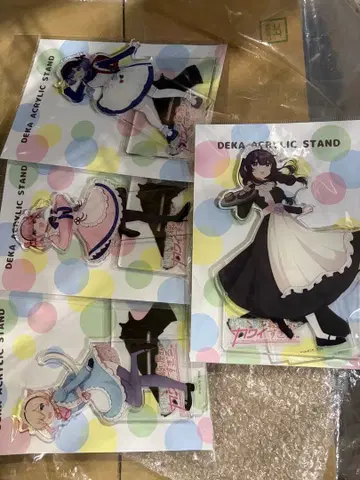 성별 불명의 킬러가 너무 귀여워. 빅 아크릴 스탠드 4종 컴플리트