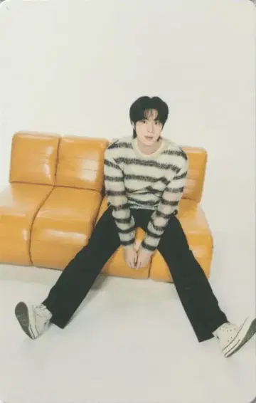 BTS 미니 포토 카드 진 런석진 12/15