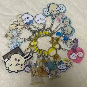 치이카와 (먼작귀) 아크릴 키링 세트 토끼 위주